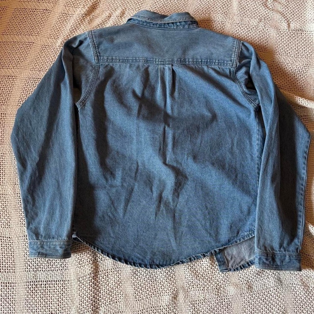 Harley-Davidson Light Blue Denim Shirt - Picture 3 of 3